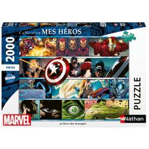 Puzzle The strength of the Avengers 2000 pieces N12001547 Nathan 1