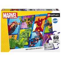 Puzzle The Avengers vs. the Villains 60 pieces N12004147 Nathan 1