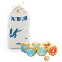 Retro petanque balls set V4062G Vilac 1