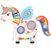Unicorn Wall Activity Panel VG44654 Viga Toys 1