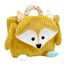Cyranos the fox corduroy backpack DE35036 Les Déglingos 1