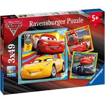 Puzzle Cars Legends of the track 3x49 pcs RAV08015 Ravensburger 1