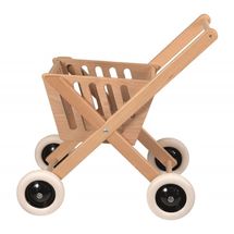 Shopping trolley in solid wood EG510319 Egmont Toys 1