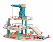 Wooden garage with crane EG-511049 Egmont Toys 1