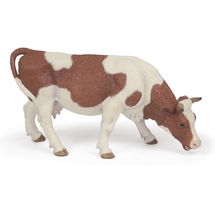 Simmental Cow Grazing Figurine PA-51147 Papo 1