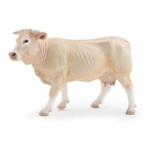 Blond Aquitaine cow figurine PA-51185 Papo 1