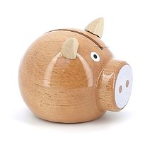 White pig money box V5129W Vilac 1