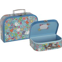 Suitcases Peace and Love GK51444 Goki 1