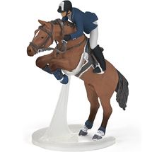 Show jumping horse and rider figurine PA-51562 Papo 1
