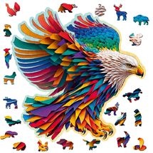 Wooden puzzle Bright Eagle 250 pcs WC-HE-0165-L Wooden City 1