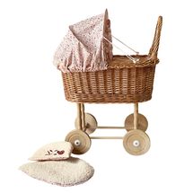 Ladybug wicker pram EG520072 Egmont Toys 1