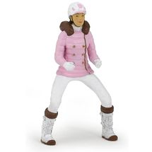 Winter riding girl figure PA52011 Papo 1