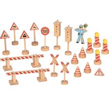 Traffic sign set GK53773 Goki 1