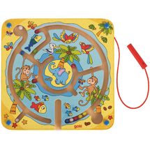 Magnetic maze board Island GK53818 Goki 1