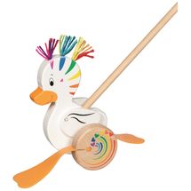 Duck Lou push along animal GK54848 Goki 1