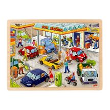 Puzzle Gas Station GK57337 Goki 1