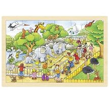 Puzzle A day at the zoo GK57808 Goki 1