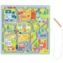 Small city magnetic maze GK58379 Goki 1