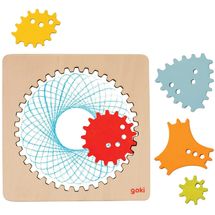 Wooden spirograph GK58440 Goki 1