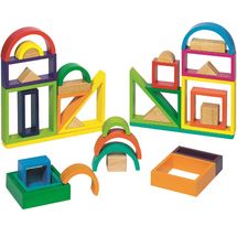 Rainbow building blocks GO58655 Goki 1