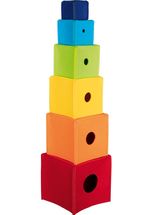 Stacking dice in felt GK58676 Goki 1