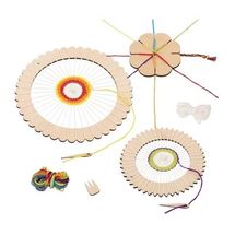 Round weaving loom and braiding flower GK58685 Goki 1