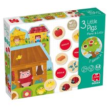 Memo and Lotto 3 Little Pigs GO59455 Goula 1