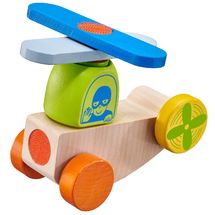 Wooden plane, with velcro 5 pcs SE62079 Selecta 1
