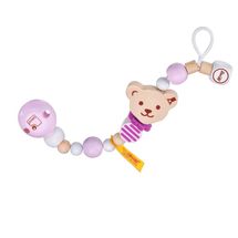 Pacifier chain Bear Steiff pink SE64302 Selecta 1