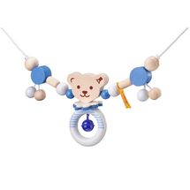 Steiff Bear stroller toy chain blue SE64305 Selecta 1
