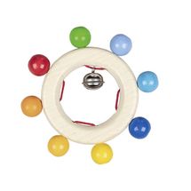 Touch ring rainbow beads GK65321 Goki 1