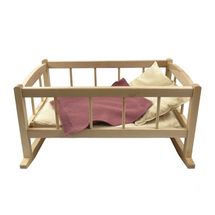 Wooden cradle with knit blanket EG700154CU Egmont Toys 1