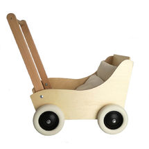 Pram beech with natural fabric EG700208 Egmont Toys 1