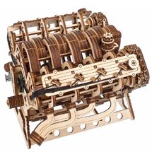 V8 Engine mechanical model kit U-70264 Ugears 1