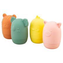4 animals silicone water squirters UL7124 Ulysse 1