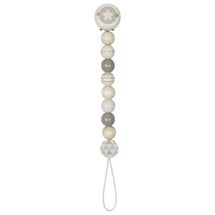 Soother chain star grey GK765860 Heimess 1