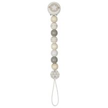 Soother chain star grey GK765860 Heimess 1