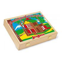 Wooden Chalet Box 135 pieces JJ8007 Jeujura 1