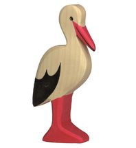 Stork figure HZ-80111 Holztiger 1