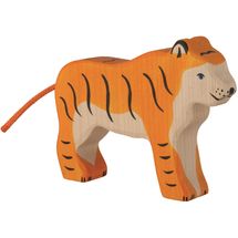 Tiger, standing figure HZ-80136 Holztiger 1