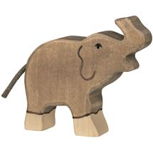 Little elephant calf figure HZ-80150 Holztiger 1