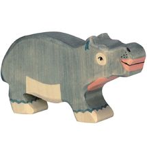 Little hippopotamus figure HZ-80162 Holztiger 1