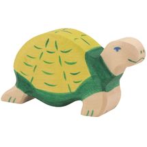 Green turtle figurine HZ-80176 Holztiger 1