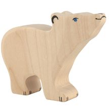 Polar bear figure HZ-80209 Holztiger 1