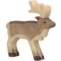 Reindeer figure HZ-80214 Holztiger 1