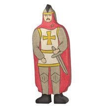 Red knight figure HZ-80244 Holztiger 1