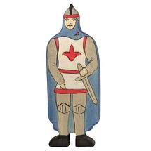Blue knight figure HZ-80245 Holztiger 1
