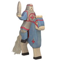 Blue Knight with Sword figure HZ-80255 Holztiger 1