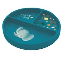 Silicone plate - Chewy the elephant SJ-SI0658 Sassi Junior 1