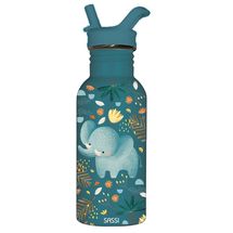 Stainless steel bottle 500 ml - Chewy the elephant SJ-SB1075 Sassi Junior 1